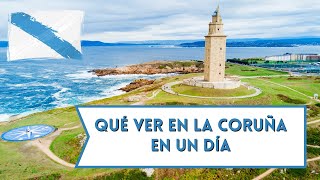 VLOG 37 QUÉ VER EN LA CORUÑA GALICIA EN 1 DÍA [upl. by Avin]