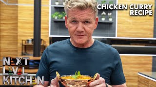 Gordon Ramsay Makes a Curry in a Hurry  Next Level Kitchen [upl. by Nylkaj]