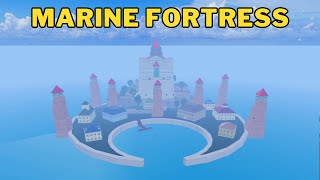 Where is Marine Fortress in Blox Fruits  Marine Fortress Location  First Sea [upl. by Ahrens]