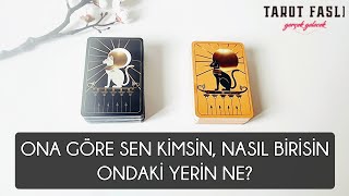 Ona göre nasıl birisin Onun hayatının neresindesin Tarot tarot falı [upl. by Kondon]