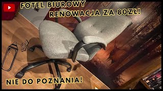 Zmiana Fotela o 180° Malowanie Chromu Mojsiek [upl. by Noinatrad]