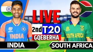 India vs South Africa 2nd T20  Live Cricket Match Today  IND vs SA Live Match Today  IND vs SA [upl. by Freddie492]