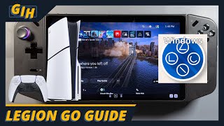 PSPlay  PS5 Remote Play  Legion Go Setup [upl. by Einiar539]