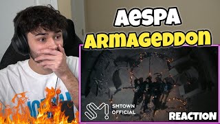 aespa Armageddon MV REACTION [upl. by Saire]