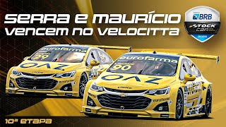 STOCK CAR 2023  DANIEL SERRA E RICARDO MAURÍCIO VENCEM A ETAPA 10 NO VELOCITTA [upl. by Aceissej]