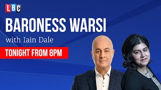 Iain Dale is joined by Baroness Warsi  Watch Again [upl. by Refinne]