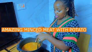 How TO Prepare Minced Meat Stew 😋😋 [upl. by Frederigo711]