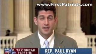 Paul Ryan Takes Chris Matthews quotTo Schoolquot On Deficits and Taxes [upl. by Hube734]