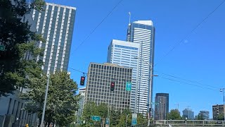 Seattle Drives Downtown Seattle loop of Fifth and Sixth Avenue Part 1 June 20241 [upl. by Favien783]