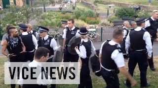 Polish Fascists Attack London Music Festival [upl. by Boorman718]