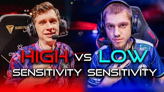 VALORANT  High vs Low Sensitivity [upl. by Henricks]