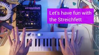 Soothing sounds on the Waldorf Streichfett with the Arturia Keystep  Jamuary2020 [upl. by Now]