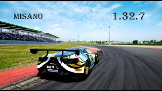 ACC  198  Ferrari 488 GT3 Evo Misano 1327 Hotlap  Setup LFM BOP [upl. by Anaidni]