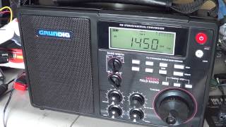 Grundig S450DLX Review AM FM Shortwave field radio [upl. by Benito]