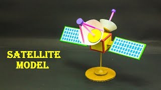 School Science Projects  Satellite Model [upl. by Fryd700]