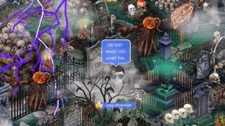 YoWorld Spooky Castle Halloween Tour [upl. by Tavia]