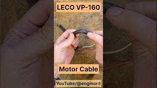 LECO VP160 Polisher Motor Cable Assembly Reel viral trending bearing motorrepairs quick [upl. by Louanne]