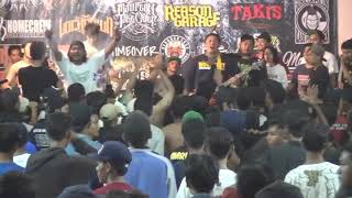 ScreamSick99 MCHC feat Okto HOLYSHIT live at HOLD YOUR GROUND TurenMalang [upl. by Stephana]