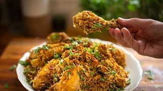 Easy Chicken Biryani Recipe  Cooker Chicken Biryani  Odia Biryani Recipe [upl. by Pascasia]