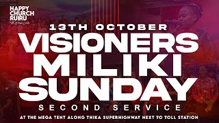 VISIONERS MILIKI SUNDAY  SECOND SERVICE  13TH OCT 2024 [upl. by Ynaoj]