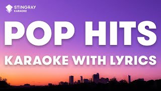 BEST OF POP HITS in Karaoke with Lyrics 1 HOUR  Britney Spears Dua Lipa Adele Olivia Rodrigo [upl. by Nywra344]