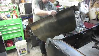 65 MUSTANG FUELGAS TANK REMOVAL [upl. by Cavanaugh]