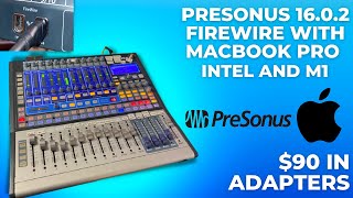 Presonus 1602 Firewire Connecting to MacBook Pro [upl. by Mercorr]