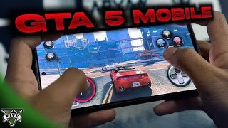 GTA 5 MOBILE  GTA V Android  GTA V ON MOBILE  GTA 5 [upl. by Annaiv724]