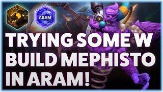 Mephisto Durance  TRYING SOME W BUILD MEPHISTO IN ARAM [upl. by Naujad]