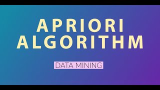 apriori algorithm in data mining example  Association Rule Mining  Finding frequent item sets [upl. by Asilrahc639]