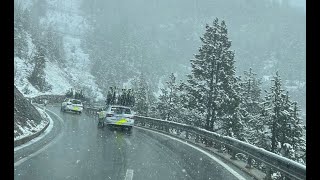 Cycling  Giro dItalia 2024  Chaos and confusion in Livigno Stage 16 shortened due to bad weather [upl. by Ynamreg]