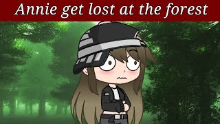 Annie get lost at the forest a gacha stomach growl video [upl. by Xylon323]