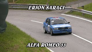 SALITA PEDAVENA  CROCE DAUNE 2024  ERJON SARACI  ALFA ROMEO 33  BY BELLUNOVIDEO [upl. by Theodosia543]