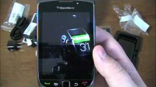 BlackBerry Torch 9800 Unboxing [upl. by Haggar580]