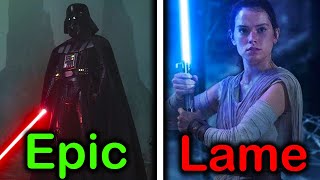 Ranking EVERY Lightsaber Duel In Star Wars [upl. by Tandi856]