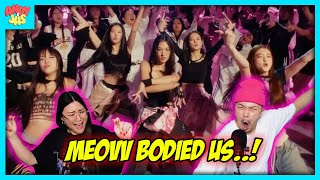 MEOVV  ‘BODY’ PERFORMANCE VIDEO  REACTION [upl. by Aisyat]