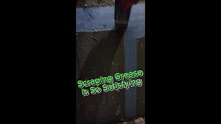 Scraping Grease is so satisfying [upl. by An]