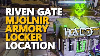 Riven Gate Mjolnir Armory Locker Halo Infinite [upl. by Uria]