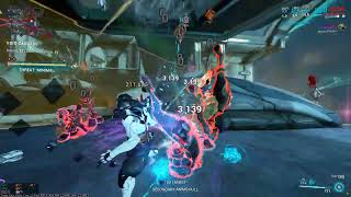 Warframe Zephyr Prime vs Lv 9999  Solo  SP Void Cascade Level Cap  Enemies Lv 9999 [upl. by Akcirre]