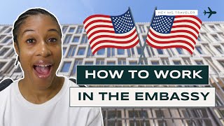 How To Work In An Embassy  What is An Embassy [upl. by Duax]