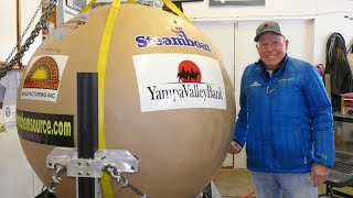 largest firework SHELL in the world WORLD RECORD firework [upl. by Somerville]