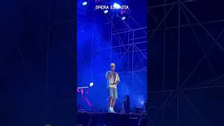 Sfera EBBASTA in concerto a Catania sferaebbasta rapper trap [upl. by Nahtnhoj551]