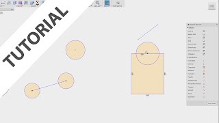 Fusion 360 Sketch Constraints [upl. by Llejk]