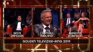 Winnaar van de Gouden Televizier Ring 9 okt 2019 [upl. by Amadeus]