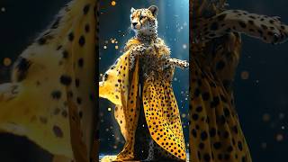 A Woman Fuses with A Cheetah on AGT americagottalent agt magic talent shorts [upl. by Enybor107]