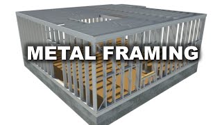 Metal Framing  Tools Fastening Methods Fundamentals [upl. by Stanhope]