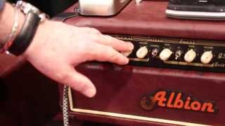 NAMM 2014 Albion Amplifiers [upl. by Hardi]