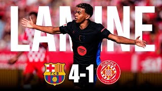 FC BARCELONA vs GIRONA 41 GOLEADA HISTÓRICA  La Liga 2024 [upl. by Lillywhite757]