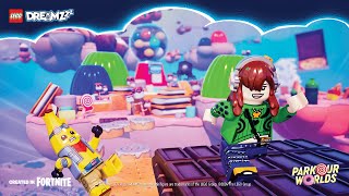 LEGO Island in Fortnite  LEGO Parkour Worlds [upl. by Aivin]