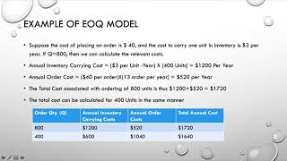 7 5 Multiperiod Inventory Model [upl. by Christi]